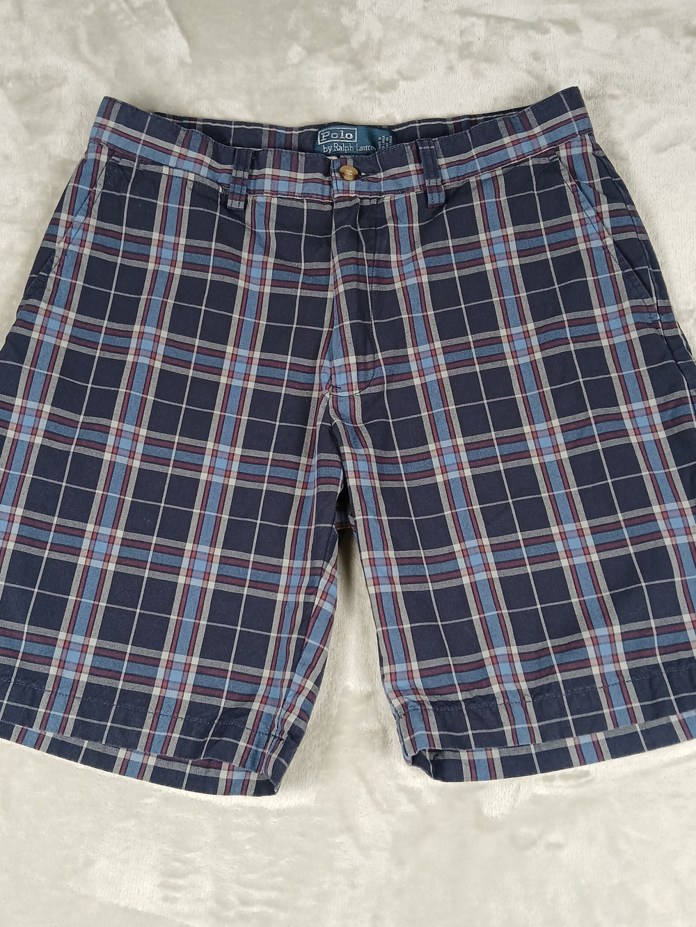 Vintage Polo Ralph Lauren Prospect Shorts 32 Men's Plaid